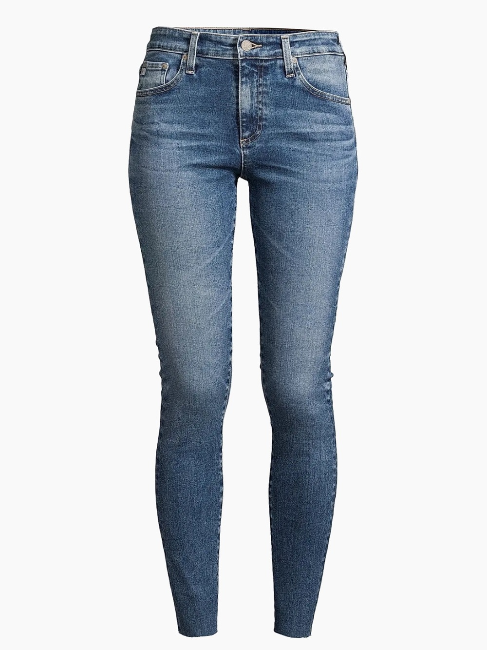 AG Adriano Goldschmied Farah Ankle High Rise Skinny Jeans 29R Cotton Denim